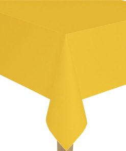 Yellow Paper Eco-Friendly Tablecover