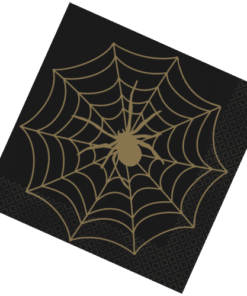 Halloween Spiderweb Paper Napkin