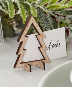 Wooden Trees Place Cards