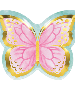 Butterfly Shimmer Shaped Plates