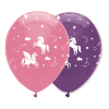 Unicorn Galaxy Printed Latex Balloons