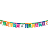 Woodland Animal Happy Birthday Banner