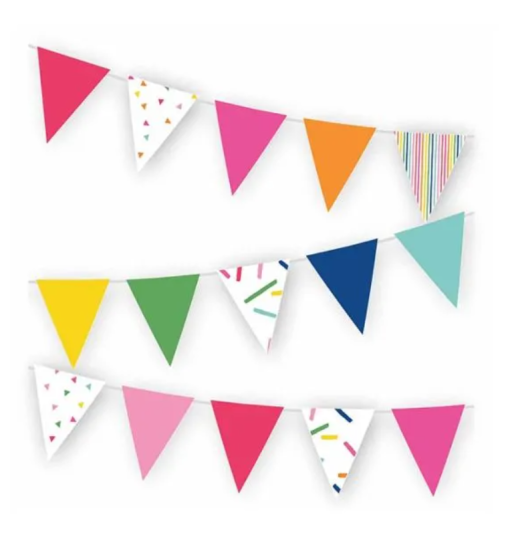 Multicoloured Paper Bunting