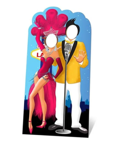 Vegas Couple Stand-In Cardboard Cutout