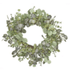 Eucalyptus and White Berries Wreath