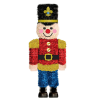 Christmas Nutcracker Tinsel 3D Decoration