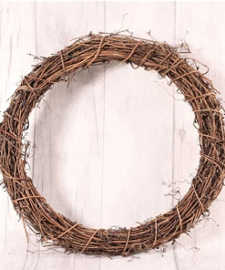 Natural Round Vine Wreath