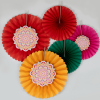 Diwali Paper Fan Decorations