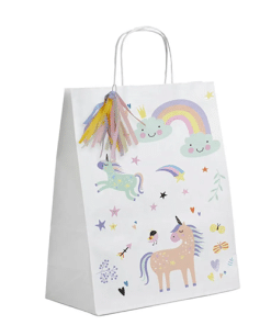 Unicorns & Rainbows Paper Party Bags