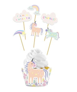 Unicorns & Rainbows Cake Decorating Set