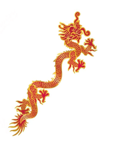 Jointed Paper Chinese Dragon Decoration