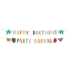 Zoo Animal Themed Happy Birthday & Party Animal Banners