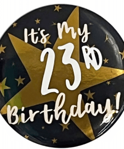 Add an Age Star Birthday Badge