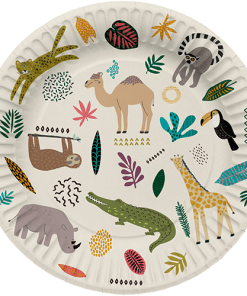 Zoo Themed Paper Plates,