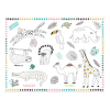 Zoo Themed Colouring Placemats