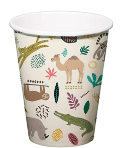 Zoo Themed Paper Cups