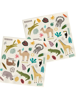 Zoo Themed Paper Napkins