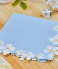 Pretty Flower Themed Napkins