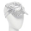 Silver Sequin Disco Hat