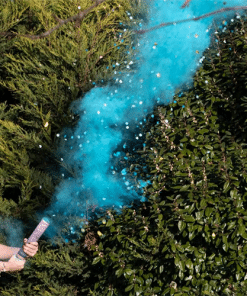 Gender Reveal Blue Smoke Cannon