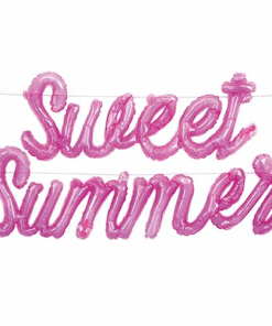 "Sweet Summer" Plastic Jelly Balloon Banner Kit