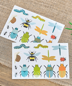 Bug & Insect Themed Temporary Tattoos