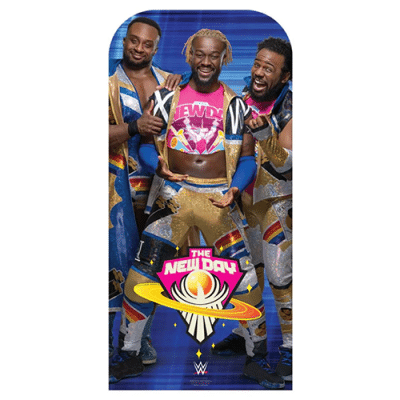 The New Day WWE Stand In Cardboard Cutout