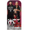 Reigns and Sikoa WWE Stand In Cardboard Cutout