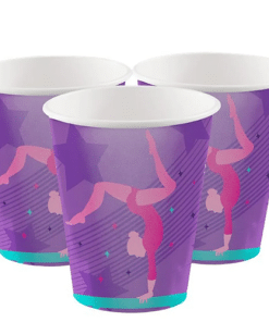 Gymnastics Party Paper Cups