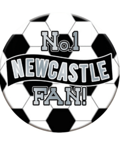 Newcastle Football Fan Badge