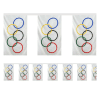 Olympic Rings Fabric Flag Bunting