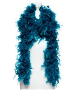 Teal Blue Feather Boa