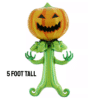 Halloween Tall Pumpkin Foil Balloon