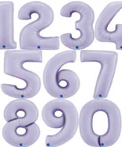 Lilac Large Number Balloons