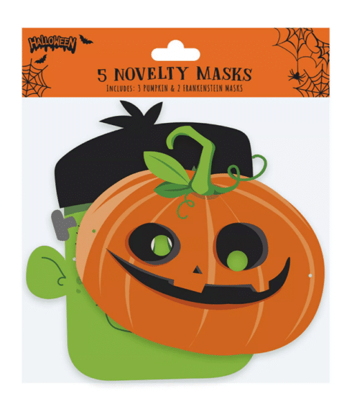 Assorted Halloween Card Masks