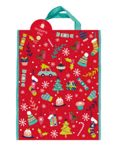 Christmas Decorated Tote Bag