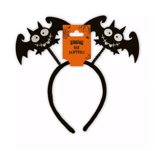 Halloween Bat Head Boppers Headband