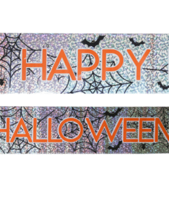 Happy Halloween Foil Banner