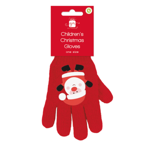 Christmas Themed Childrens Gloves