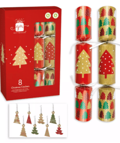 Christmas Tree Kraft Crackers