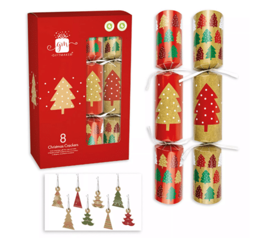 Christmas Tree Kraft Crackers