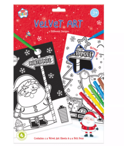 Christmas Velvet Art Kit