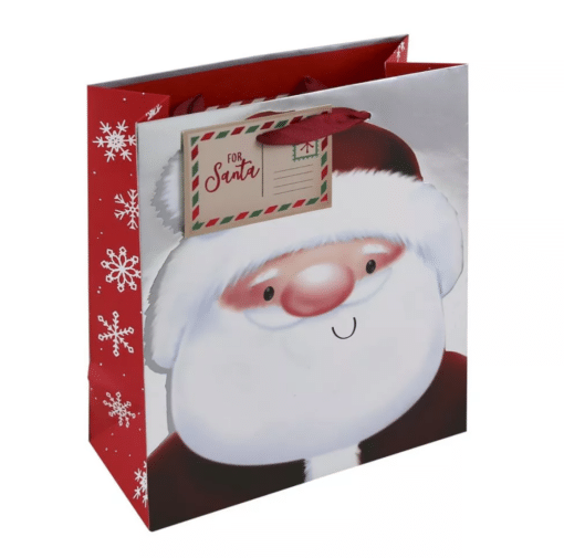 Santa Themed Gift bags For Christmas