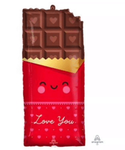 Bar of Chocolate Love You Balloon