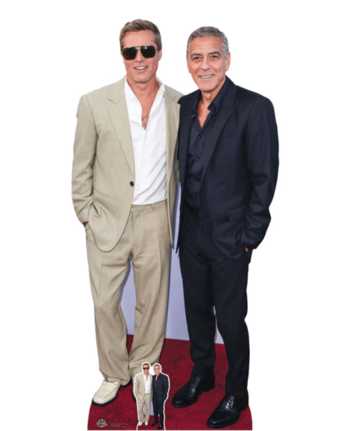 Brad Pitt & George Clooney Lifesize Prop