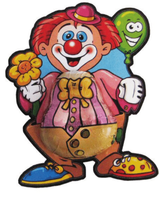 Novelty Chocolate Clown