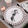 Horse Themed Paper Plate